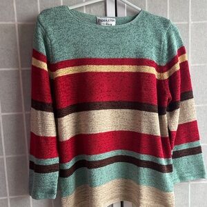 Pendleton Women's Multicolor Striped Sweater